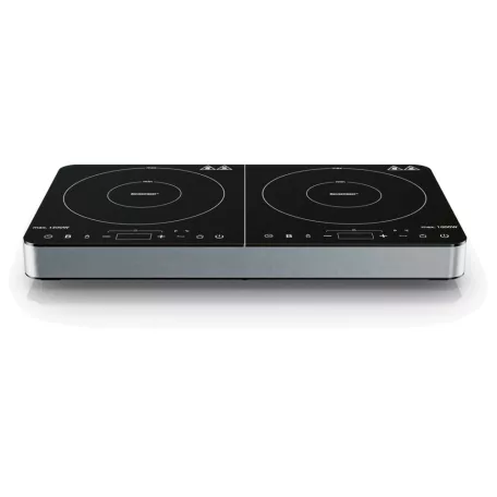 SilverCrest SDI 3500 D4 / E1 kétlapos (2 zónás) 3500W üvegkerámia dupla indukciós főzőlap 2000W + 1500W kétzónás indukciós rezsó