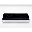 SilverCrest SDI 3500 D4 / E1 kétlapos (2 zónás) 3500W üvegkerámia dupla indukciós főzőlap 2000W + 1500W kétzónás indukciós rezsó