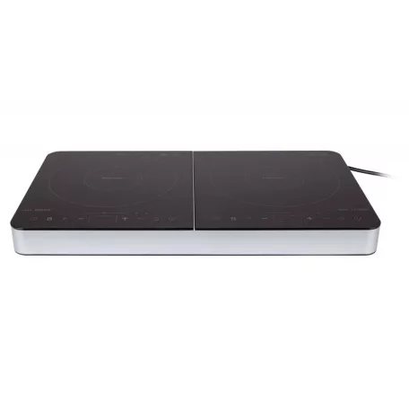 SilverCrest SDI 3500 D4 / E1 kétlapos (2 zónás) 3500W üvegkerámia dupla indukciós főzőlap 2000W + 1500W kétzónás indukciós rezsó