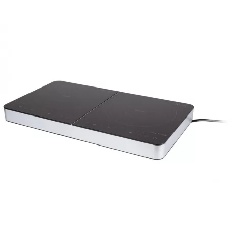 SilverCrest SDI 3500 D4 / E1 kétlapos (2 zónás) 3500W üvegkerámia dupla indukciós főzőlap 2000W + 1500W kétzónás indukciós rezsó