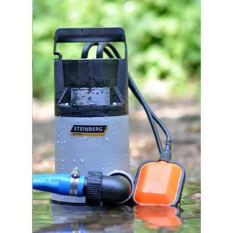 Steinberg SDW 800 úszókapcsolós 800W kerti szivattyú, szennyvízszivattyú úszókapcsolóval 12.000 l/h