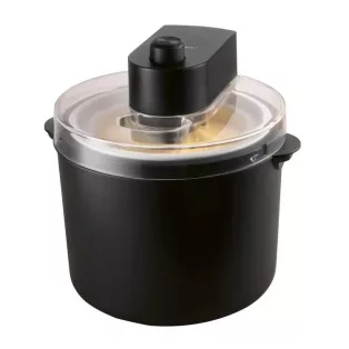   SilverCrest SECM 12 F2 BLACK (fekete) elektromos 12W 1.65 L (700g / 1000 ml jégkrém készítésére alkalmas) fagyigép, fagylaltgép, házi sorbet- és fagylaltkészítő