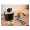   SilverCrest SECM 12 F2 BLACK (fekete) elektromos 12W 1.65 L (700g / 1000 ml jégkrém készítésére alkalmas) fagyigép, fagylaltgép, házi sorbet- és fagylaltkészítő