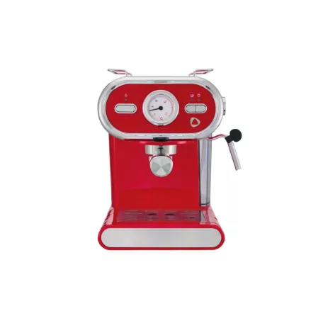 SilverCrest SEMC 1100 A1 Retro 1973 piros eszpresszó / cappuccino kávéfőző, 1100W 5 bar 1 / 2 csészés presszókávéfőző