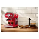 SilverCrest SEMC 1100 A1 Retro 1973 piros eszpresszó / cappuccino kávéfőző, 1100W 5 bar 1 / 2 csészés presszókávéfőző