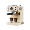   SilverCrest SEMR 1400 B1 RETRO 1973 piros / bézs / fekete eszpresszó / cappuccino kávéfőző, 1400W 20 bar 1 / 2 csészés presszókávéfőző
