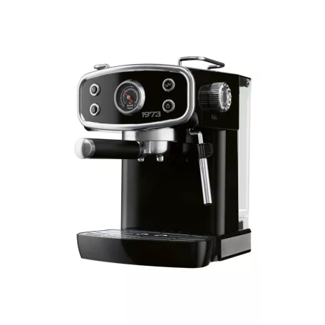 SilverCrest SEMR 1400 B1 RETRO 1973 piros / bézs / fekete eszpresszó / cappuccino kávéfőző, 1400W 20 bar 1 / 2 csészés presszókávéfőző