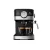 SilverCrest SEM 1100 C5 eszpresszó / cappuccino kávéfőző, 1100W 5 bar 1 / 2 csészés presszókávéfőző, fekete-ezüst színben