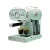 SilverCrest SEM 1100 E1 pisztráciazöld eszpresszó / cappuccino kávéfőző, 1100W 5 bar 1 / 2 csészés presszókávéfőző, zöld színben