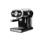 SilverCrest SEM 1100 E1 Fekete eszpresszó / cappuccino kávéfőző, 1100W 5 bar 1 / 2 csészés presszókávéfőző, fekete színben