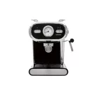 SilverCrest SEM 1100 E1 Fekete eszpresszó / cappuccino kávéfőző, 1100W 5 bar 1 / 2 csészés presszókávéfőző, fekete színben
