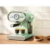   SilverCrest SEM 1100 E1 pisztráciazöld eszpresszó / cappuccino kávéfőző, 1100W 5 bar 1 / 2 csészés presszókávéfőző, zöld színben