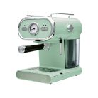 SilverCrest SEM 1100 E1 pisztráciazöld eszpresszó / cappuccino kávéfőző, 1100W 5 bar 1 / 2 csészés presszókávéfőző, zöld színben