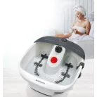 Medisana FS-90L / FS 883 Aqua Foot Spa 80W lábfürdő, lábpezsgőfürdő, lábmasszírozó 3 feltéttel és infravörös fénnyel (SilverCrest SFB 80 A1 helyettesítő)