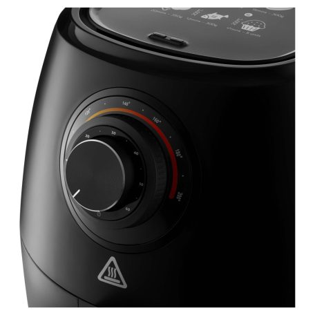 Sencor Vita Fryer SFR 3130BK Mechanikus Air Fryer 3.5L 1300W légkeveréses sütő, olajmentes olajsütő, forrólevegős sütő 