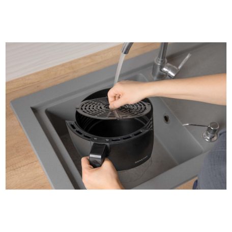 Sencor Vita Fryer SFR 3130BK Mechanikus Air Fryer 3.5L 1300W légkeveréses sütő, olajmentes olajsütő, forrólevegős sütő 