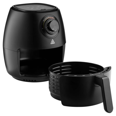 Sencor Vita Fryer SFR 3130BK Mechanikus Air Fryer 3.5L 1300W légkeveréses sütő, olajmentes olajsütő, forrólevegős sütő 