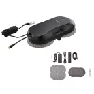 SilverCrest SFSR 72 A1 72W 3500 Pa Window Cleaning Robot 14.8V 500 mAh li-ion akkus intelligens ablaktisztító robot dupla permetezővel, távirányítóval, 30 perc vezeték nélküli működéssel