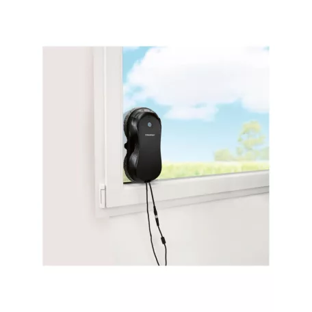 SilverCrest SFSR 72 A1 72W 3500 Pa Window Cleaning Robot 14.8V 500 mAh li-ion akkus intelligens ablaktisztító robot dupla permetezővel, távirányítóval, 30 perc vezeték nélküli működéssel