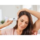 Sanitas SFT 53 infravörös fülhőmérő, digitális lázmérő 1 db cserélhető védősapkával és praktikus, átlátszó műanyag tároló és hordozó tokkal