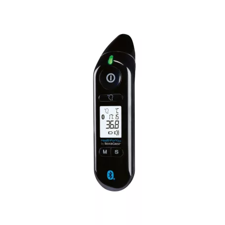 SilverCrest Personal Care SFT 81 Bluetooth multifunkciós hőmérő, digitális lázmérő / fülhőmérő / homlokhőmérő, test- és tárgyhőmérő
