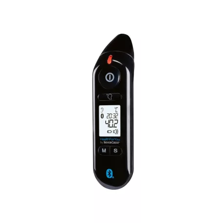 SilverCrest Personal Care SFT 81 Bluetooth multifunkciós hőmérő, digitális lázmérő / fülhőmérő / homlokhőmérő, test- és tárgyhőmérő
