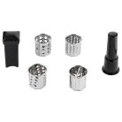 Medion / SilverCrest SFW 800 A1 Premium 800W / 2200W elektromos húsdaráló, kebbe-készítő, hurkatöltő és reszelő / szeletelő feltéttel, 3 kg / perc 