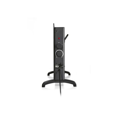 SilverCrest SGH 2000 B2  1000W / 2000W álló üveglapos fűtőpanel hősugárzó, elektromos mechanikus, fekete / fehér üveglapos hősugárzó