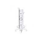 SilverCrest SGH 2000 B2  1000W / 2000W álló üveglapos fűtőpanel hősugárzó, elektromos mechanikus, fekete / fehér üveglapos hősugárzó