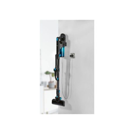 SilverCrest SHAZA 22.2 A1 AQUA álló / kézi 22.2V 2500 mAh Li-ion akkus 130W 2 az 1-ben, vezeték nélküli ciklon porszívó, rúdporszívó felmosó fejjel nedves tisztításhoz, fali tároló rendszerrel