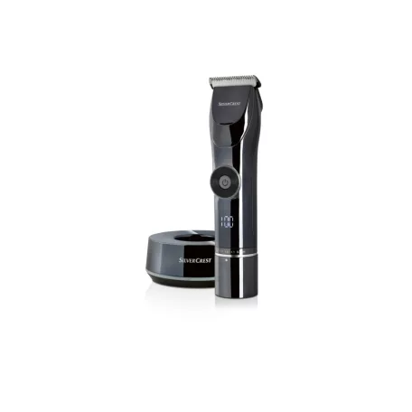 SilverCrest SHBS 800 A2 akkus, akkumulátoros hajvágó és szakállvágó készlet LED kijelzővel, 6 fésűrátéttel, ollóval, tároló tasakkal 0.8 - 30 mm