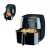 SilverCrest SHFD 2150 A2 XL digitális Air Fryer 5.2L 1.4 kg 2150W forrólevegős olajsütő, olaj nélküli fritőz, 10 automata programmal 