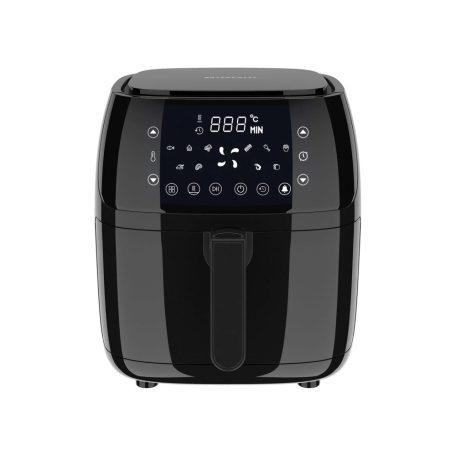 BONTOTT, Kijelzőhibás SilverCrest SHFD 2150 A1 / A2 XL digitális Air Fryer 5.2L 1.4 kg 2150W forrólevegős olajsütő, olaj nélküli fritőz, 10 automata programmal 