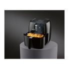 BONTOTT, Kijelzőhibás SilverCrest SHFD 2150 A1 / A2 XL digitális Air Fryer 5.2L 1.4 kg 2150W forrólevegős olajsütő, olaj nélküli fritőz, 10 automata programmal 