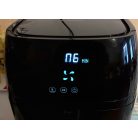 BONTOTT, Kijelzőhibás SilverCrest SHFD 2150 A1 / A2 XL digitális Air Fryer 5.2L 1.4 kg 2150W forrólevegős olajsütő, olaj nélküli fritőz, 10 automata programmal 