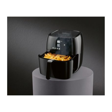 SilverCrest SHFD 2150 A2 XL digitális Air Fryer 5.2L 1.4 kg 2150W forrólevegős olajsütő, olaj nélküli fritőz, 10 automata programmal 