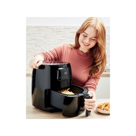 SilverCrest SHF 1400 A1 digitális Air Fryer 2.3L 1400W forrólevegős olajsütő, olaj nélküli fritőz, 8 automata programmal 
