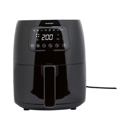SilverCrest SHF 1400 A1 digitális Air Fryer 2.3L 1400W forrólevegős olajsütő, olaj nélküli fritőz, 8 automata programmal 