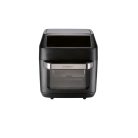 SilverCrest SHF 1800 C1 1800W 12 literes XL 9 az 1-ben Air Fryer, grillcsirke és kebab sütő, forrólevegős, légkeveréses digitális sütő, forgó grillel, sütőkosárral, 3 sütőráccsal, belső világítással