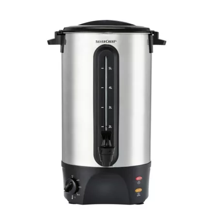 SilverCrest SHGA 1300 A1 boci, inox 5.5L 1300W nemesacél forróital készítő, ital melegentartó és adagoló automata