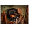   SilverCrest SHLFD 2600 B1 XXXL dupla zónás, kétzónás, kétkosaras Air Fryer, forrólevegős, olajmentes olajsütő, fritőz 2200W - 2600W 8.7L
