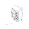   SilverCrest SHLF 2000 E4 2000W távirányítós digitális termoventilátor, fűtőventilátor, ventilátoros hősugárzó fehér / fekete készülékházzal (ROWI)