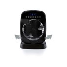 SilverCrest SHLF 2000 E4 2000W távirányítós digitális termoventilátor, fűtőventilátor, ventilátoros hősugárzó fehér / fekete készülékházzal (ROWI)