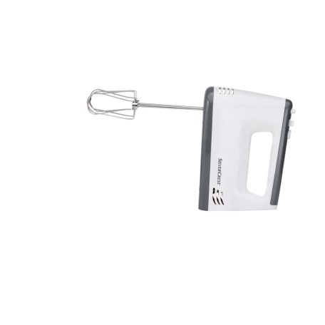 SilverCrest SHM 300 F1 300W kézimixer, robotgép, kézi mixer 5 sebességfokozattal, TURBO móddal, habverő és dagasztó villákkal