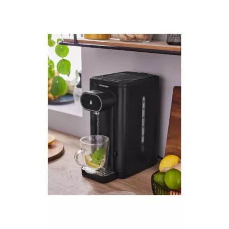 SilverCrest SHWS 2600 A1 fekete 2.9L 2600W digitális vízforraló és forróvíz adagoló automata, forróital készítő, melegentartó 40 - 100°C (digitális boci)