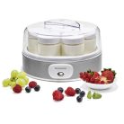 SilverCrest SJB 18 A1 inox 18W joghurt készítő gép, házi joghurtkészítő 7x180ml üvegpohárral
