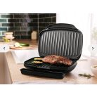 SilverCrest SKG 1000 C1 elektromos grillsütő mini kontaktgrill 1000W fekete kontakt grill  25 x 15 cm