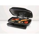 SilverCrest SKG 1000 C1 elektromos grillsütő mini kontaktgrill 1000W fekete kontakt grill  25 x 15 cm