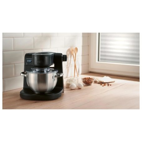 SilverCrest SKMB 1000 A1 Premium Stand Mixer 1000W 3L konyhai robotgép 7 sebességfokozattal, digitális időzítővel és mérleggel, 1L turmix, és aprító feltéttel