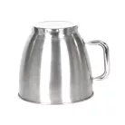 Gyári, eredeti új keverőtál, 6.3L inox nemesacél tál SilverCrest SKMP 1300 C1 konyhai robotgéphez